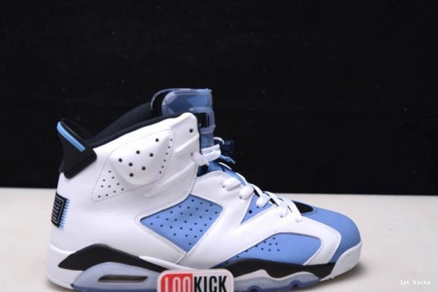 1st Kicks Shoes Jordan 6 CT8529-410 Air UNC 0709